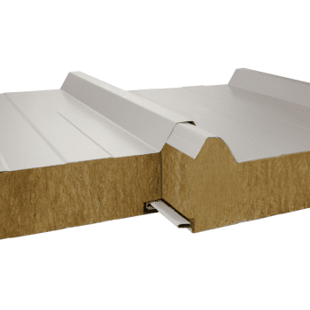Tag sandwich panel med mineraluldkerne
